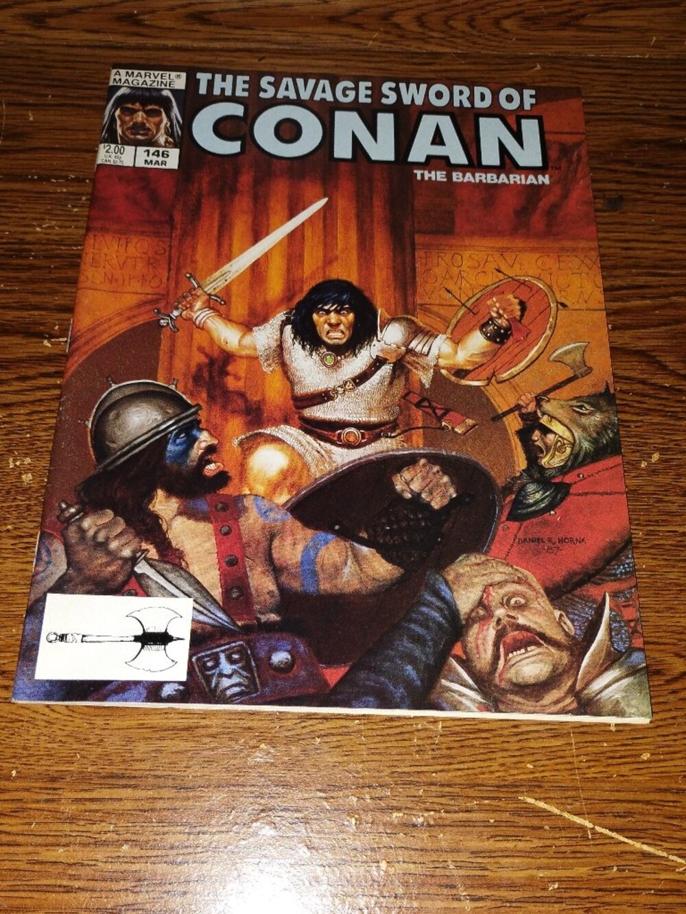 The Savage Sword of Conan the Barbarian #146 (Marvel Magazine, 1988)